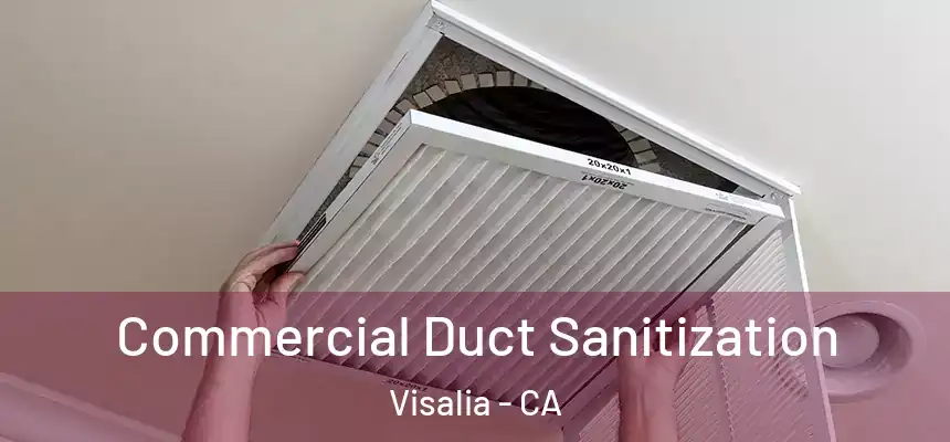 Commercial Duct Sanitization Visalia - CA