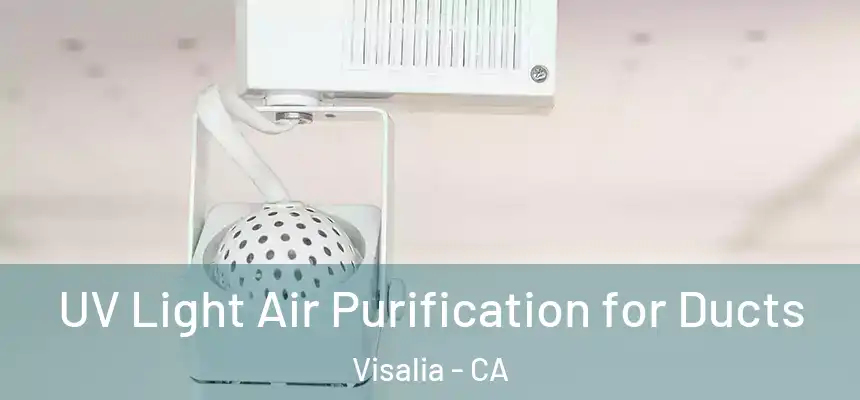  UV Light Air Purification for Ducts Visalia - CA